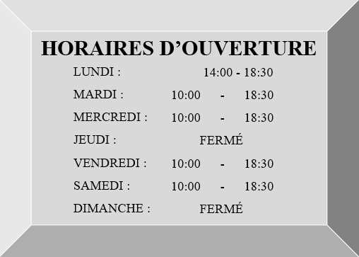 Horaires